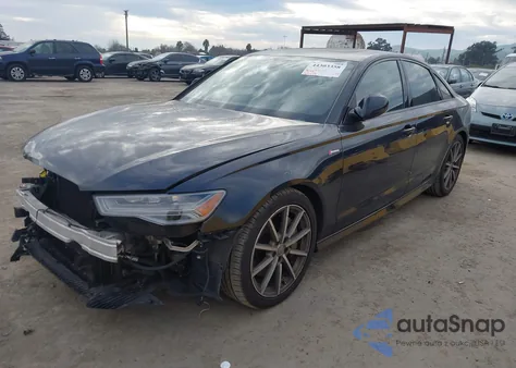 2016 Audi A6 3.0T Premium Plus z USA, uszkodzony, nr VIN WAUHGAFC7GN000609